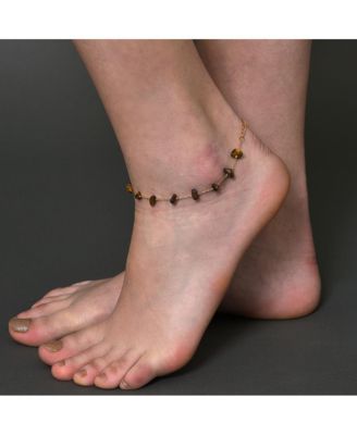 Women's Stone Chain Anklet