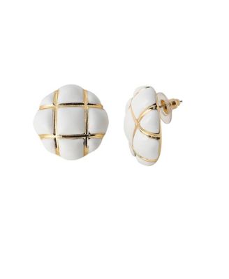 Women's The Tic-Tac-Toe Stud Earrings