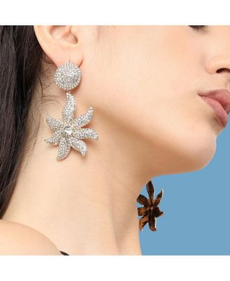 Women's Flora Bling Drop Earrings
