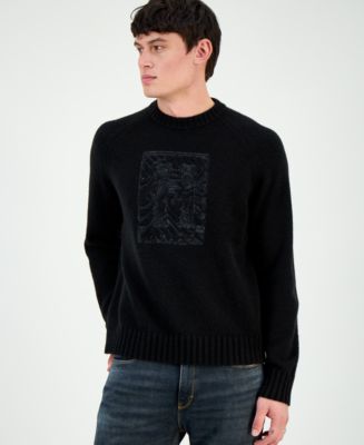Hugo by Hugo Boss Men's Souveau Relaxed-Fit Long-Sleeve Crewneck