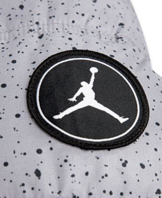 Boys' 8-18 Printed Full Zip Puffer Jacket