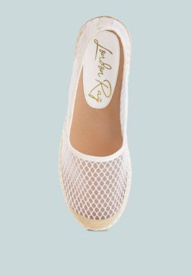 Womens Manara Mesh Espadrille Loafers