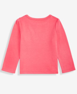 Girls Toddler 2T-4T Long-Sleeve Love T-Shirt, Macy's Exclusive