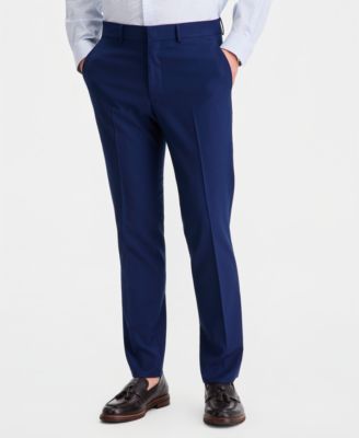 Men's Techni-Cole Suit Separate Slim-Fit Pants