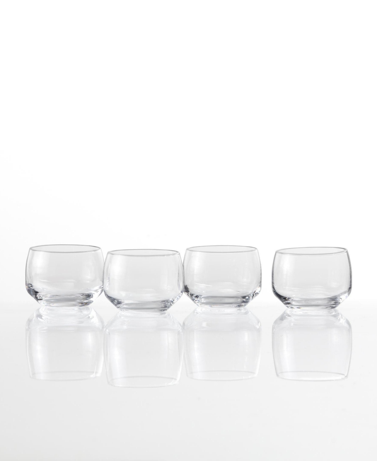 Fortessa Estiva Short Tumbler Glasses, Set Of 4 In Transparent