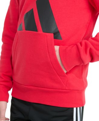 Big Boys 8-20 Long-Sleeve Essential Big Logo Fleece Pullover Hoodie	