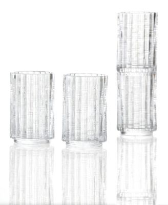Mahalo Iced Beverage Glasses, Set of 4