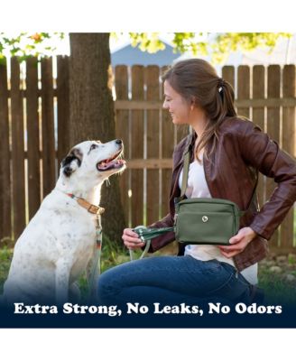 Compostable Dog Poop Bags, 90 Bags, Basil Green