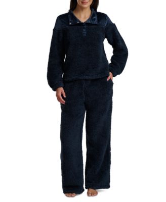 Women's 2-Piece Long Sleeves Sherpa Set