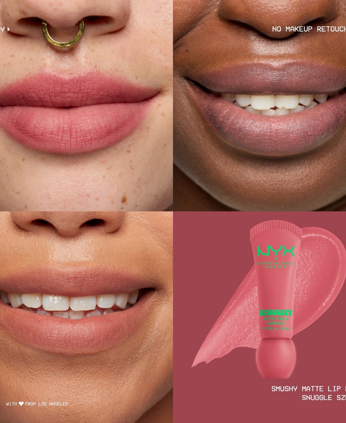 Nyx Professional Makeup Smushy Matte Lip Balm In Multi