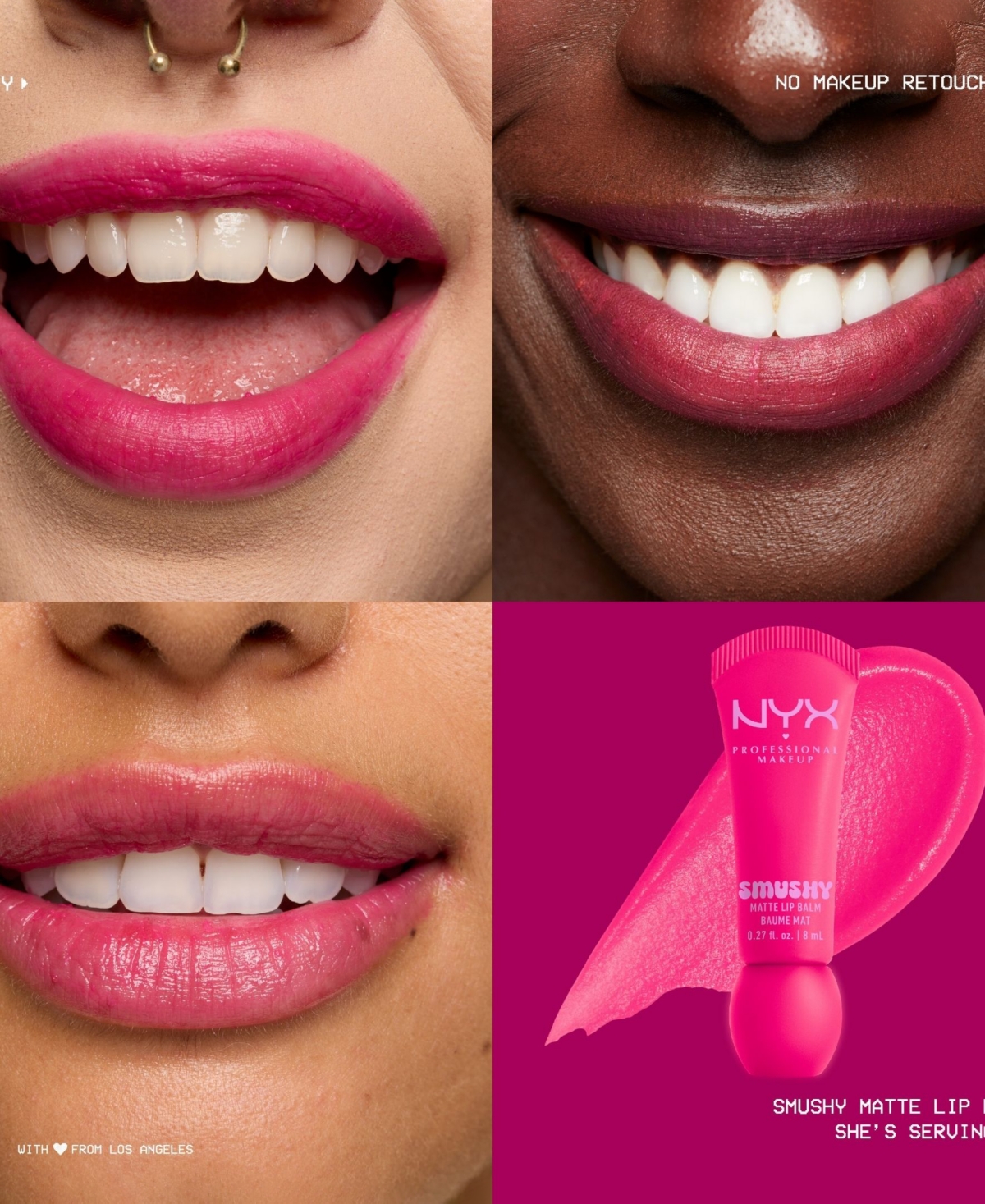 Nyx Professional Makeup Smushy Matte Lip Balm