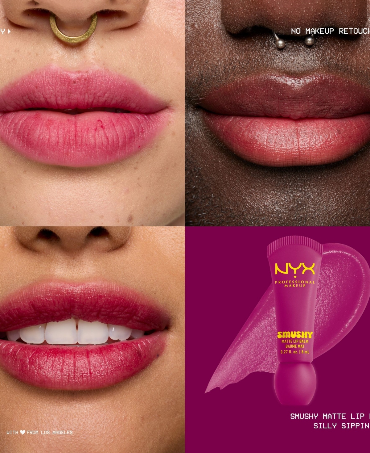 Nyx Professional Makeup Smushy Matte Lip Balm