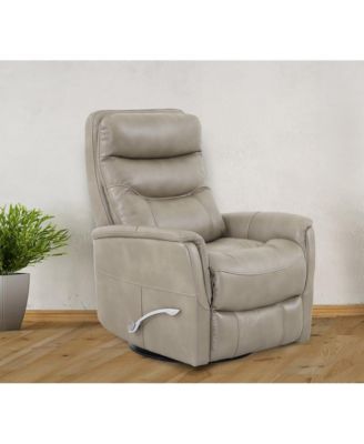 Gemini - Linen Swivel Glider Recliner Two Pack