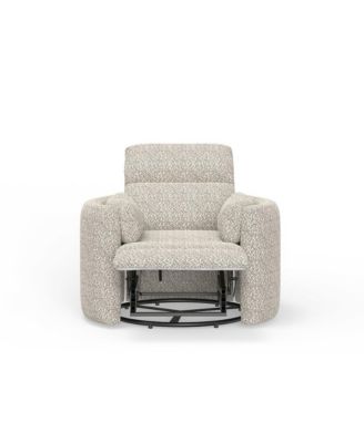 Tatum River Rock Swivel Power Glider Recliner