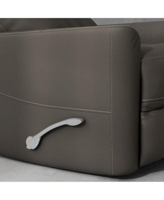 1 piece Polyester Hercules - Haze Swivel Glider Recliner chair