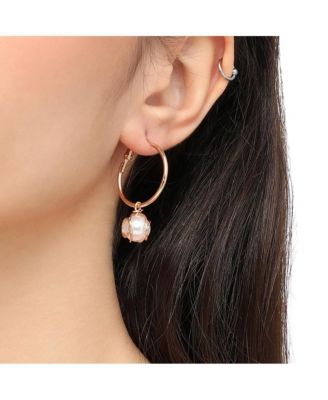 Snowball Drop Earrings