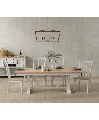 Two Pack Poplar Solids / Birch Veneers Americana Modern Dining Spindle Back Dining Chair