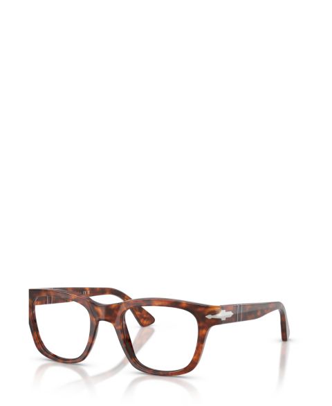 Очки Persol Unisex Square Plastic PO3389V - Cecil Eyeglasses, цвет: Гавана