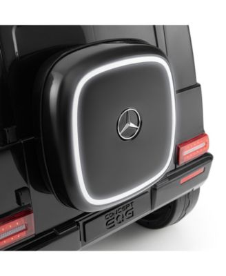 12V Licensed Mercedes-Benz EQG Kids Ride On Car with Remote Control-Black