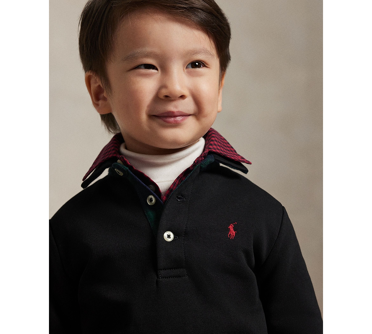 Polo Ralph Lauren Toddler & Little Boys 2T-7 Plaid Sweatshirt