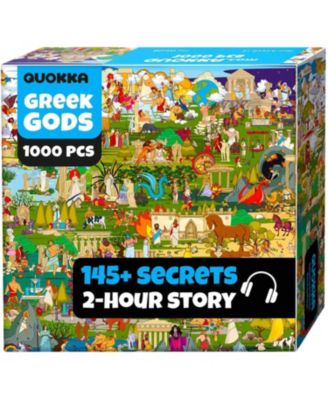 1000 Piece Puzzle for Adults Ancient Myths and Legends with Secret Tasks & Audio Story