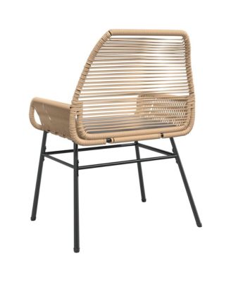Garden Chair Brown PE rattan UV-resistant materials Garden Chair