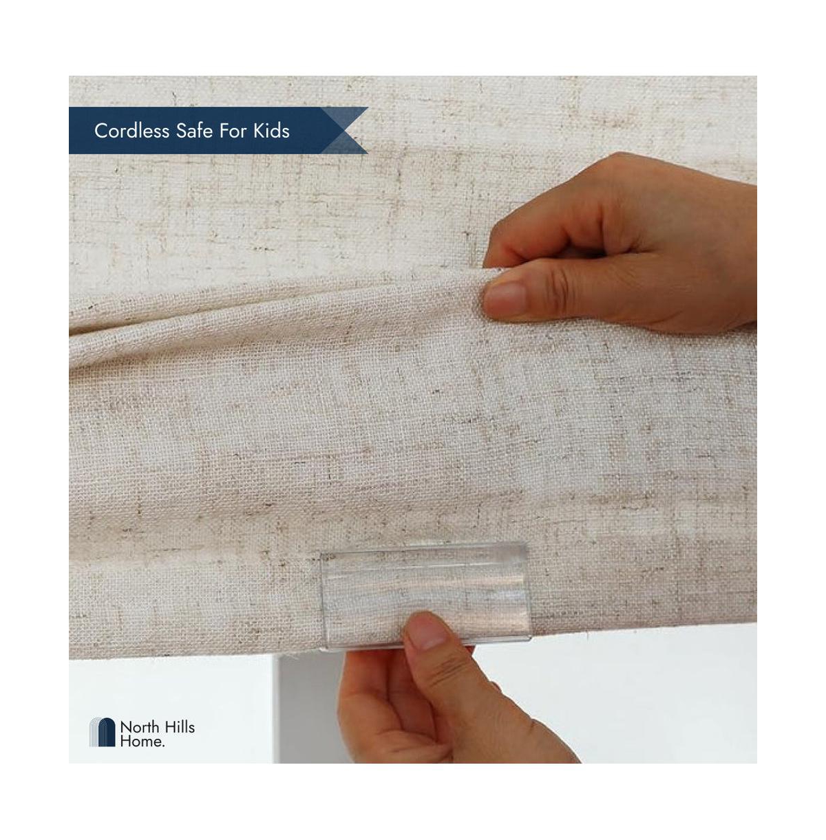 Shadisfy Linen Blend Cordless Roman Blinds