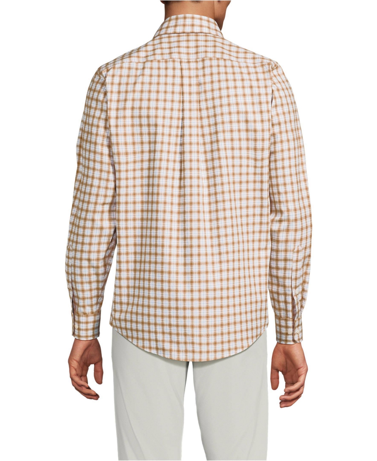 Lands' End Men's Traditional Fit No Iron Twill Shirt