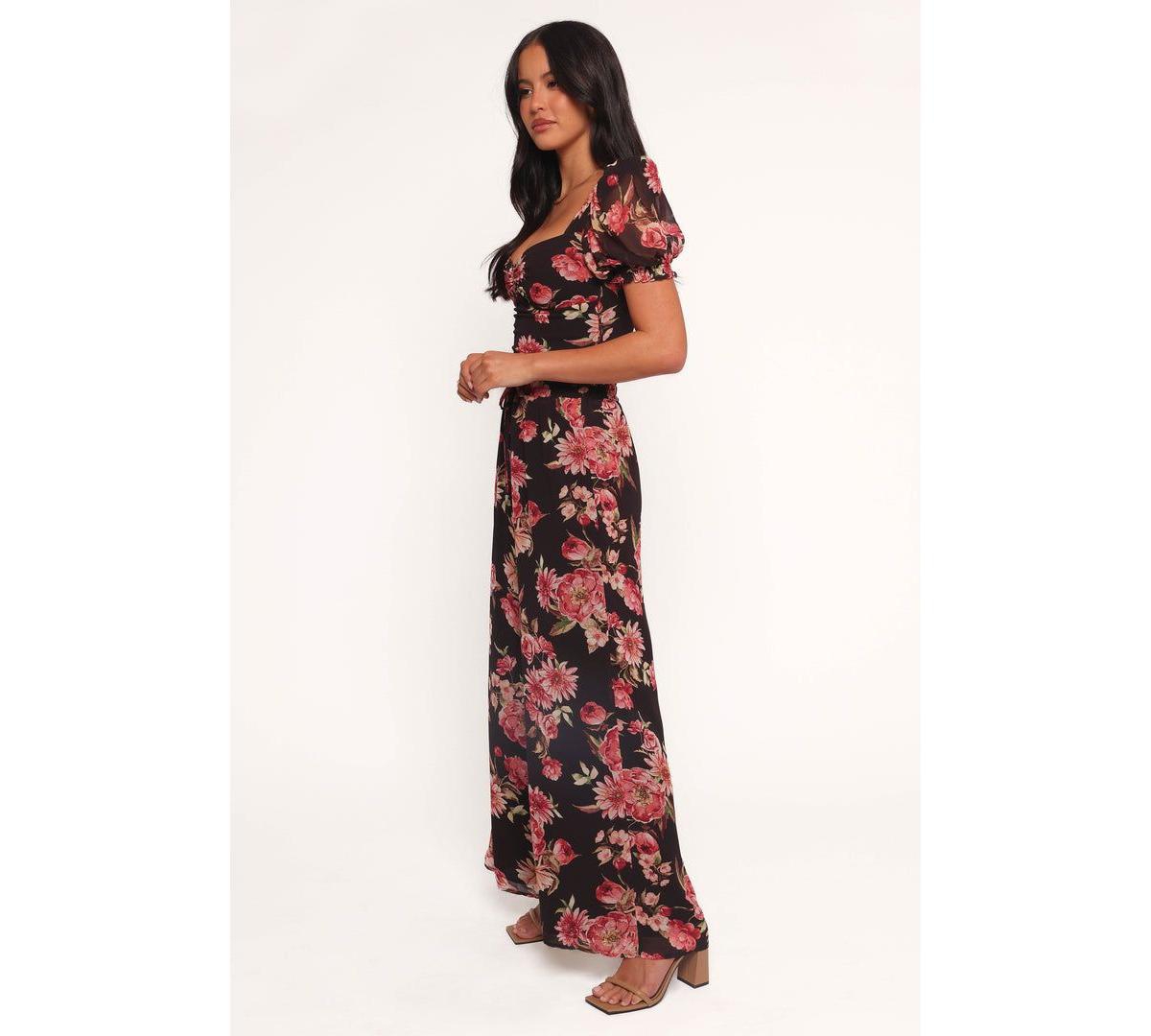 Petal and Pup Women's Estie Pants - Black Floral