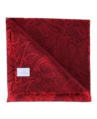 Men's Banbury Tone on Tone Paisley 12 Inch Silk Pocket Square