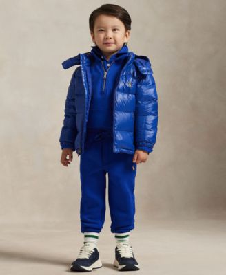 Toddler and Little Boys Fleece Jogger Pants