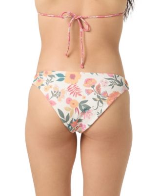 Juniors' Camellia Floral Rockley Revo Swimsuit Bottoms