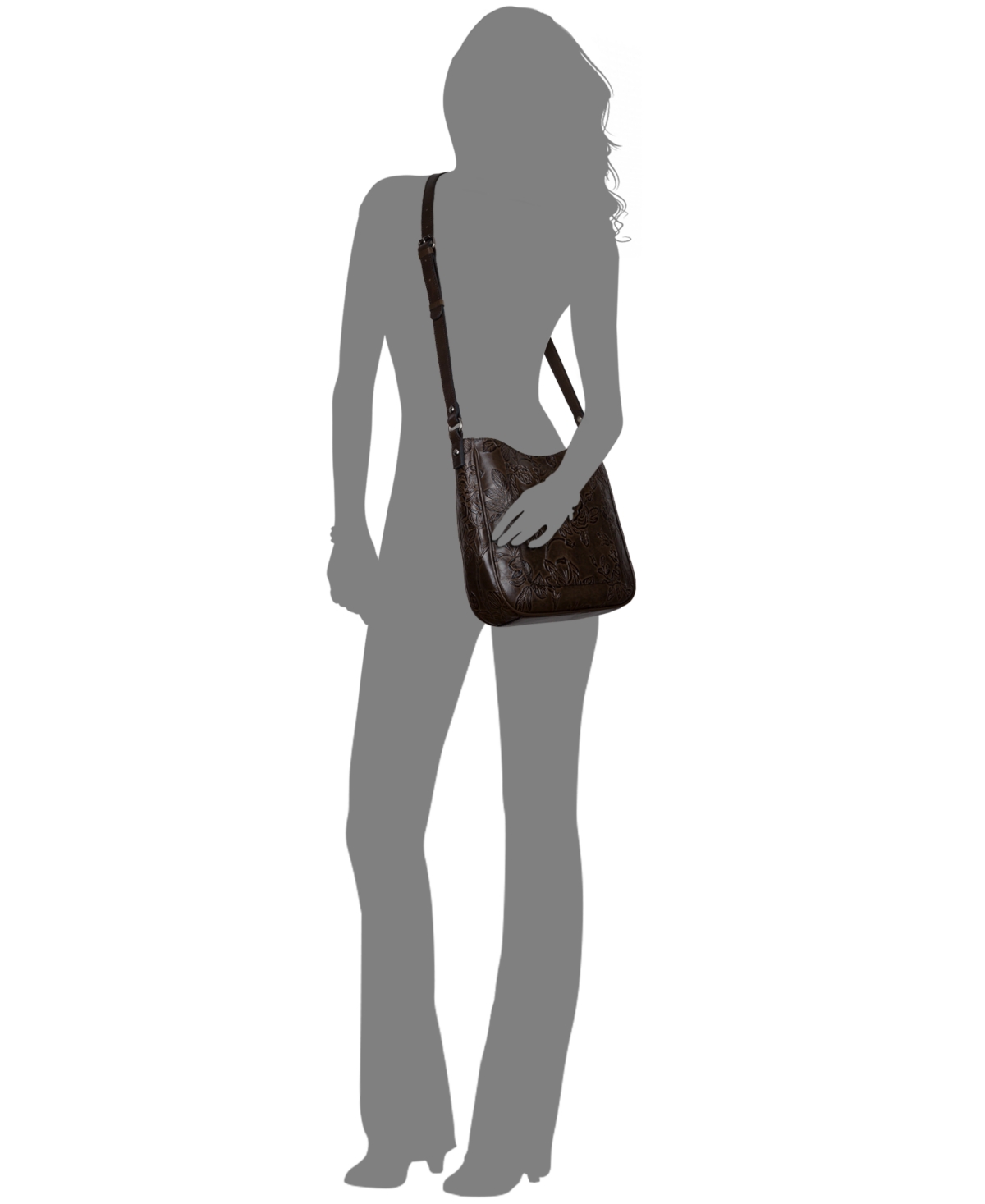 Patricia Nash Emeline Leather Crossbody Bag, Created For Macy's