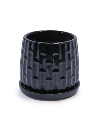 Set of 2 Modern Ceramic Planters