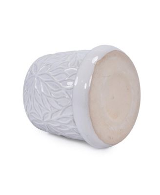 Set of 2 Modern Ceramic Planter Pots