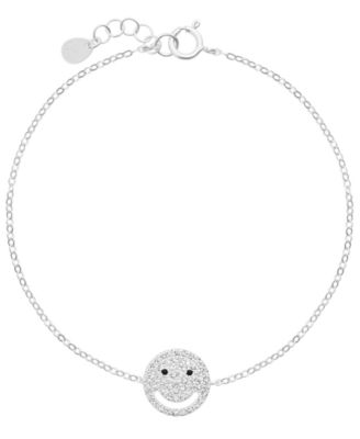 Macy's - Cubic Zirconia Bracelet (0.59 ct. t.w.) in Sterling Silver (also in 14K Gold Over Sterling Silver)