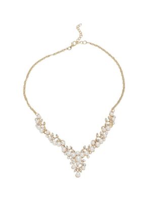 Gold-Plated Pearl Jewellery Set