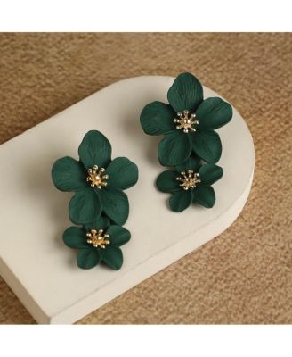 Women's Flower Drop Earrings