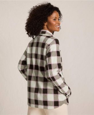 Women's Print Anyweather Fleece Shirt Jacket