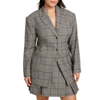 Women's Nipped Waist Blazer With Back Adjuster