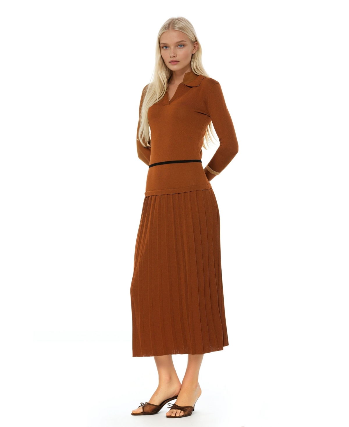 Alexia Admor Women's Sable Dress In Brown
