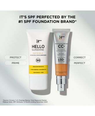 Hello Sunshine Invisible Face Sunscreen SPF 50- Travel Size