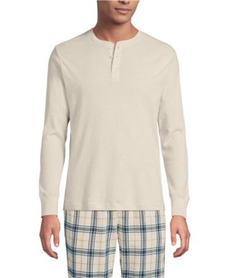 Men's Knit Rib Pajama Henley