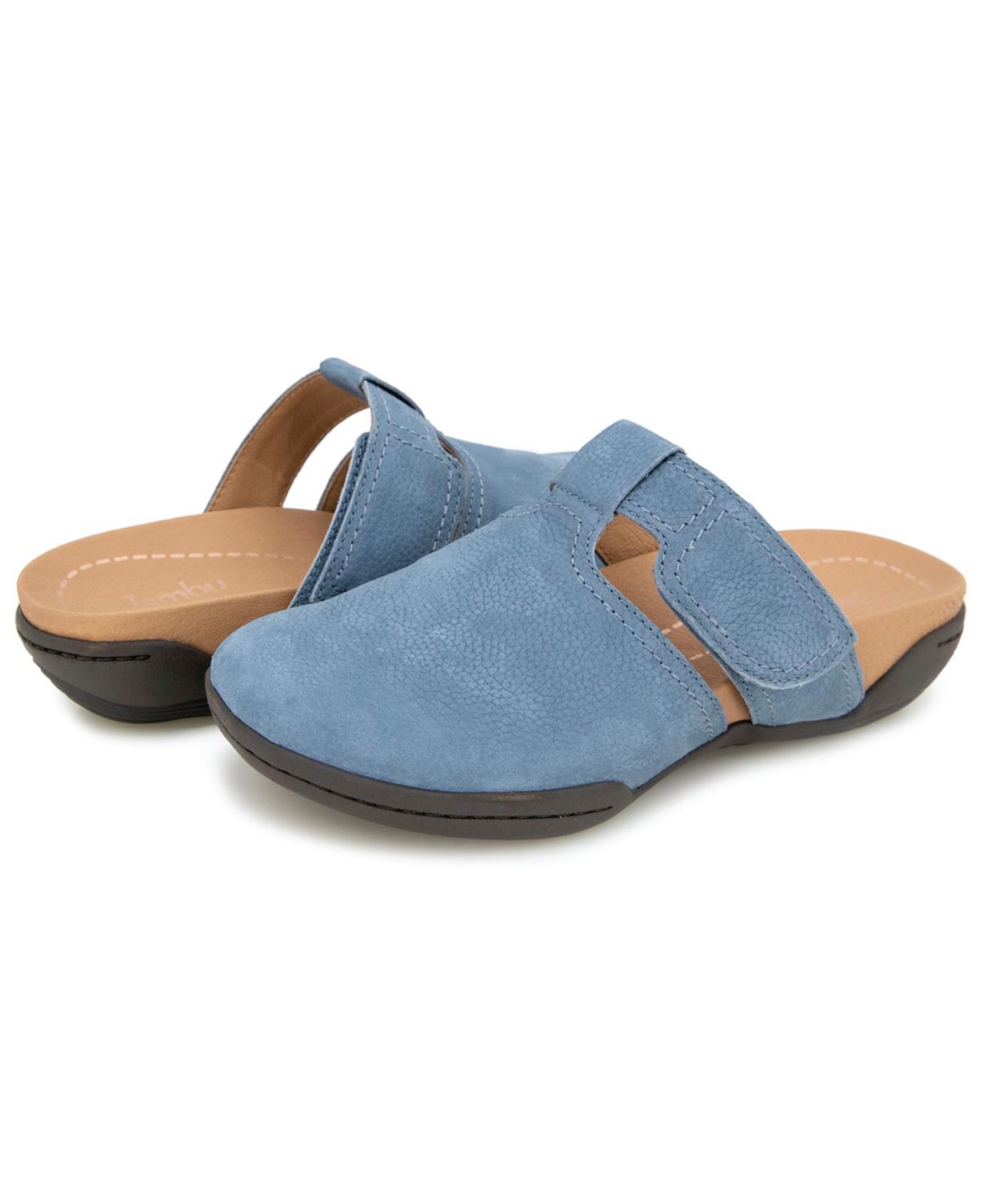 Женские сабо Jambu Malia Casual Slip On Mules, цвет: Джинсовый — фото 8