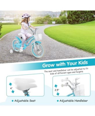 14/16/18 Inch Kids Bike with Dual Brakes and Adjustable Seat-16 inches