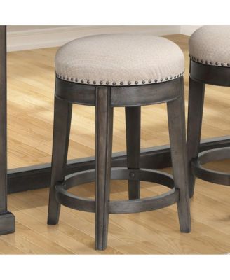Parker House Sundance - Smokey Grey Swivel Stool
