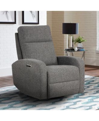  Standard Size  Fabric Upholstery  Power Recline, Swivel, Glider Function  Recliner Chair