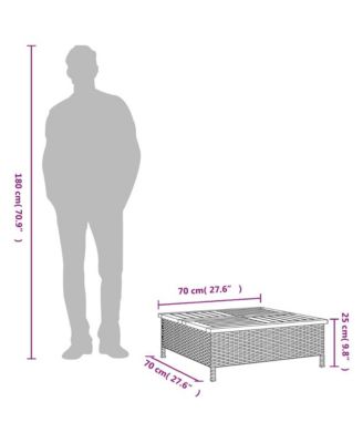 Parasol Base Cover Black and Brown