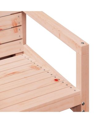 Garden Chair Natural Wood Solid Douglas wood Medium Durable