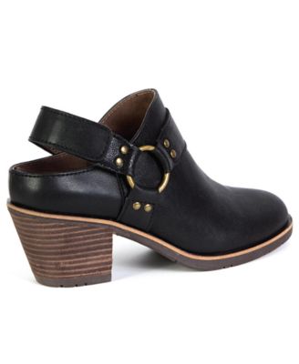 Women's Valora Almond Toe Slingback Booties